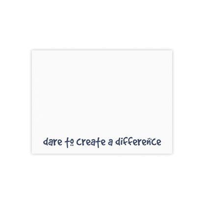 Dare to Create a Difference Post-it® Note Pads