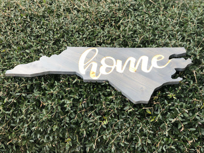 Wooden State "Home" Cutout