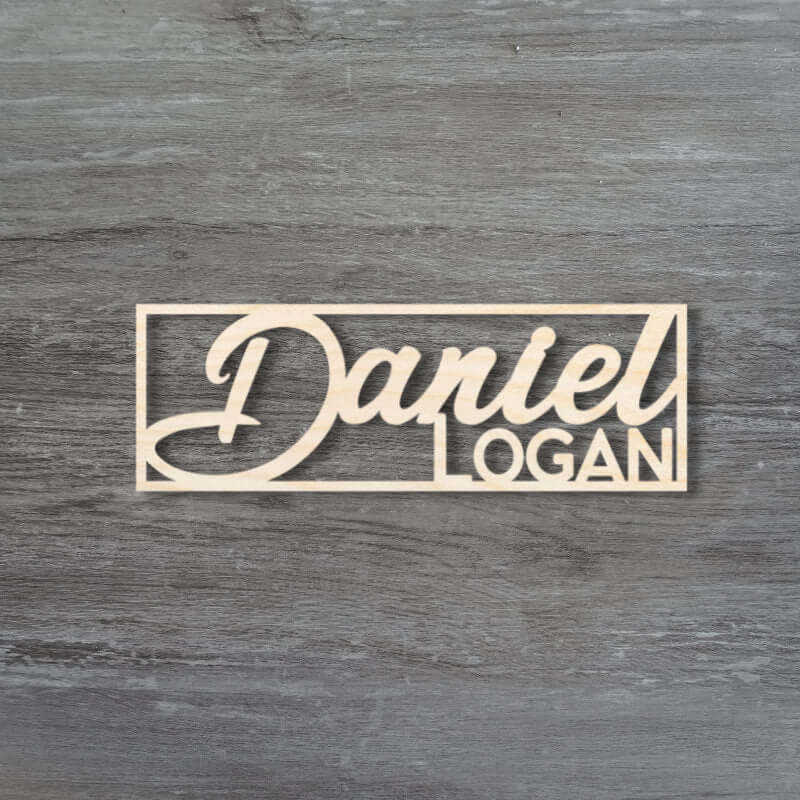 Personalized Kids Name Wooden Cutout